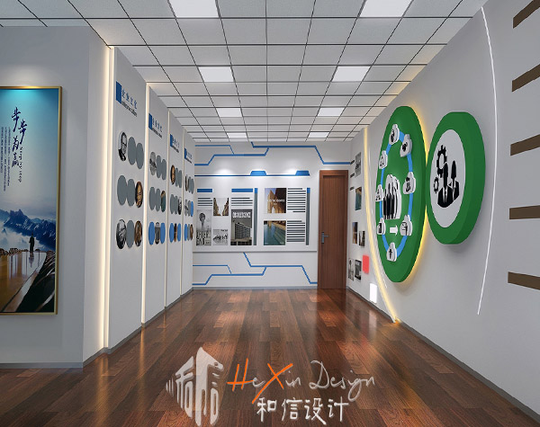 简阳西部电商发展党群服务中心办公室装修设计