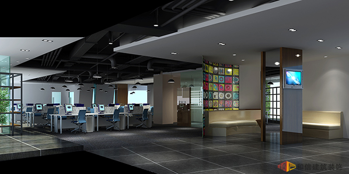 办公室装修如何设计出舒适的空间感